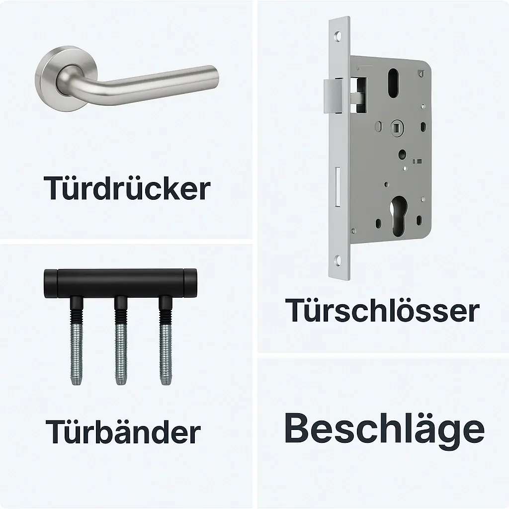 Hochwertige Türschlösser und Beschläge aus Metall – langlebige Sicherheitstechnik für Türen und Fenster von baubeschlag.shop