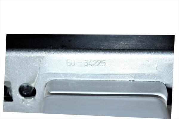 GU Schiebetür Drehgriff K-12920-00-L-1, silber EV1, DIN Links