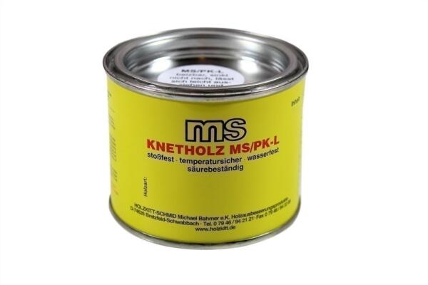 Knetholz / Holzkitt MS/PK-L 100 gr. Dose Buche gedämpft