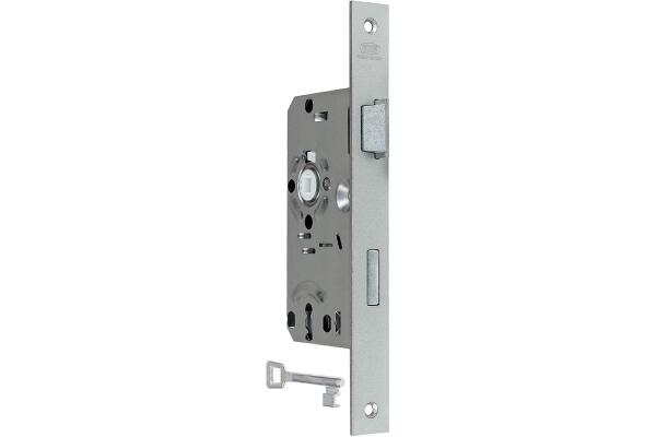 BKS Buntbartschloss, DIN Rechts, 55/72/8, Stulp: eckig, 24 x 235mm