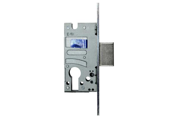 BKS Riegelschloss für PZ, DIN R/L, Dornmaß: 45mm, Stulp: eckig, 24x160x3mm