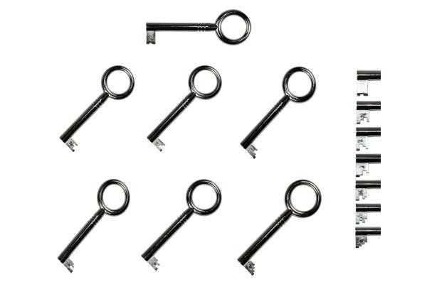 Ersatzschlüssel für Möbelschlösser, Möbelschlüssel, Bartschlüssel, Schließung 1 bis 6 oder IC möglich
