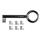 Ersatzschlüssel für Möbelschlösser, Möbelschlüssel, Bartschlüssel, Schließung 1 bis 6 oder IC möglich