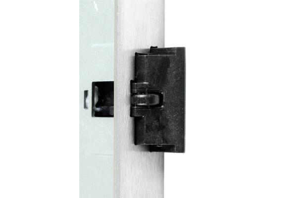 BKS Profilzylinderschloss mit Flüsterfalle, DR, 55/72/8, Stulp: abgr., 20x235mm