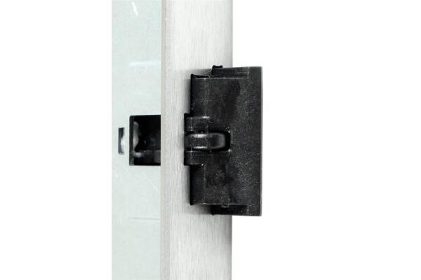 BKS Profilzylinderschloss mit Flüsterfalle, DR, 55/72/8, Stulp: abgr., 24x235mm