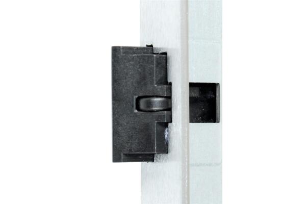 BKS Badschloss mit Flüsterfalle, DL, 55/78/8, Stulp: abgr., 24x235mm