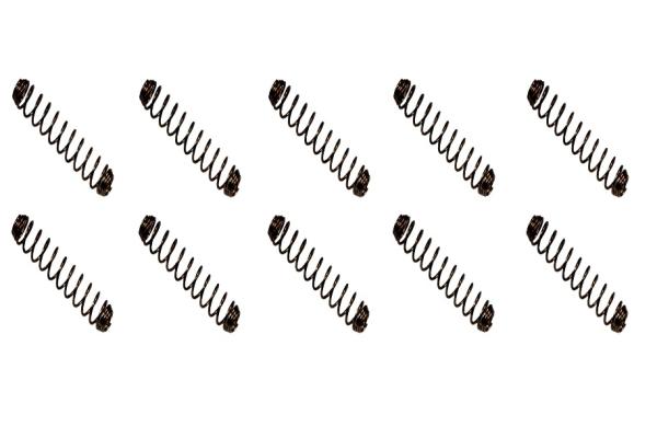 Zylinderfeder/Haltefeder/Druckfeder 2,83mm x 13,93mm für BKS Profilzylinder der Serie PZ 88, 89, 31 und 37 (10 Stück)