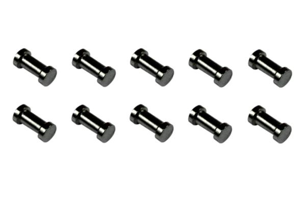 Gehäusestift, Kernstifthalter 2,9mm x 5,8mm Pilzform Stahl für BKS Profilzylinder der Serie PZ 88, 89, 31 und 37 (10 Stück)