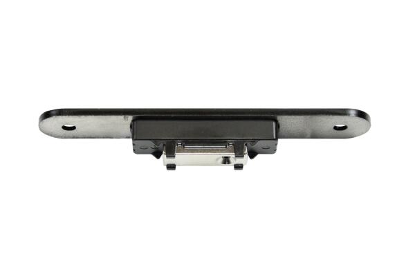 Kurzschließblech 4732 f für Fallen- oder Riegelschlösser 120 mm Länge, 20 mm Breite | DIN Links/Rechts verwendbar | Schwarz