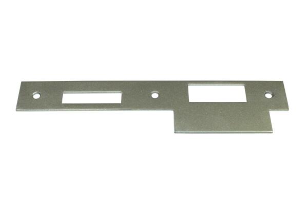 Lappen-/Flachschließblech 4241 für Türen im Innenbereich 212 mm Länge, 30 mm Breite, 51 mm Lappen | DIN Links | F1 Silber