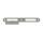 Lappen-/Flachschließblech 4589 für Zimmertüren 170 mm Länge, 24 mm Breite, 40 mm Lappen | DIN Rechts | Silber