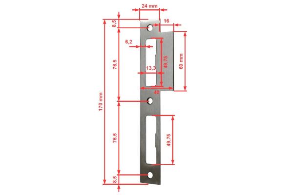 Lappen-/Flachschließblech 4563 für...