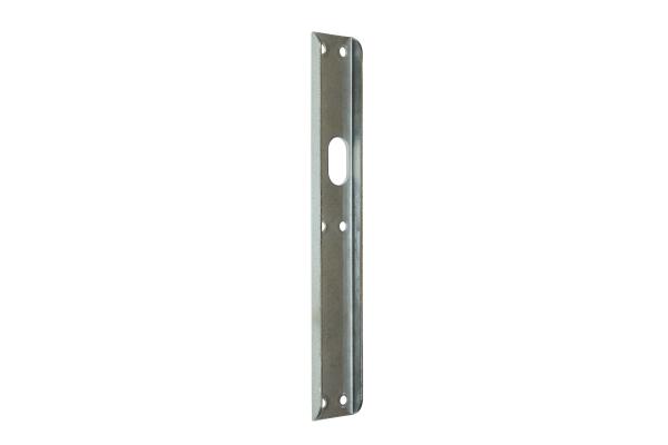 Schließblech 4044 für Türen im Innenbereich 190 mm Länge, 28 mm Breite | DIN Links | Silber