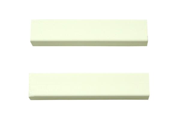 Hartwachs Stange 8cm ; Signalweiß RAL 9003 (2...