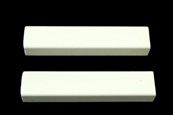 Hartwachs Stange 8cm ; Reinweiß RAL 9010 (2 Stück)