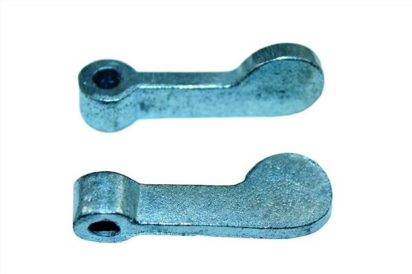 Vorreiber Gusseisen hell ohne Aufschlag 10 Stück