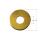 Messing Unterlegscheiben DIN 9021; Material: Massiv Messing, Innendurchmesser: 8,4mm ( Maß A ), Aussendurchmesser: 23,8mm ( Maß B ), Materialstärke: 1,9mm