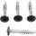 Fassadenschrauben V4A RAL 7016, 5,5x35mm Torx, anthrazit (50 Stück)