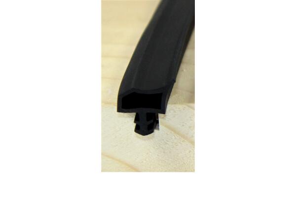 Zimmertürdichtung TD 3002, schwarz (5m)