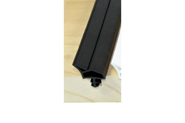 Zimmertürdichtung TD 3005, schwarz (50m)